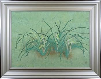 Amazon.co.jp: 山本真也『春蘭』日本画真作保証 絵画 - 北海道